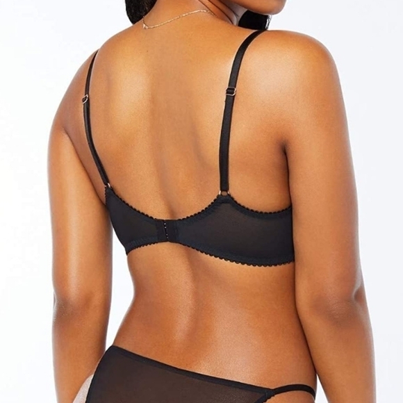 Savage X Fenty Unlined Cute Af Nude Print Bra - Picture 3 of 9